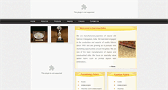 Desktop Screenshot of garimaasilks.com